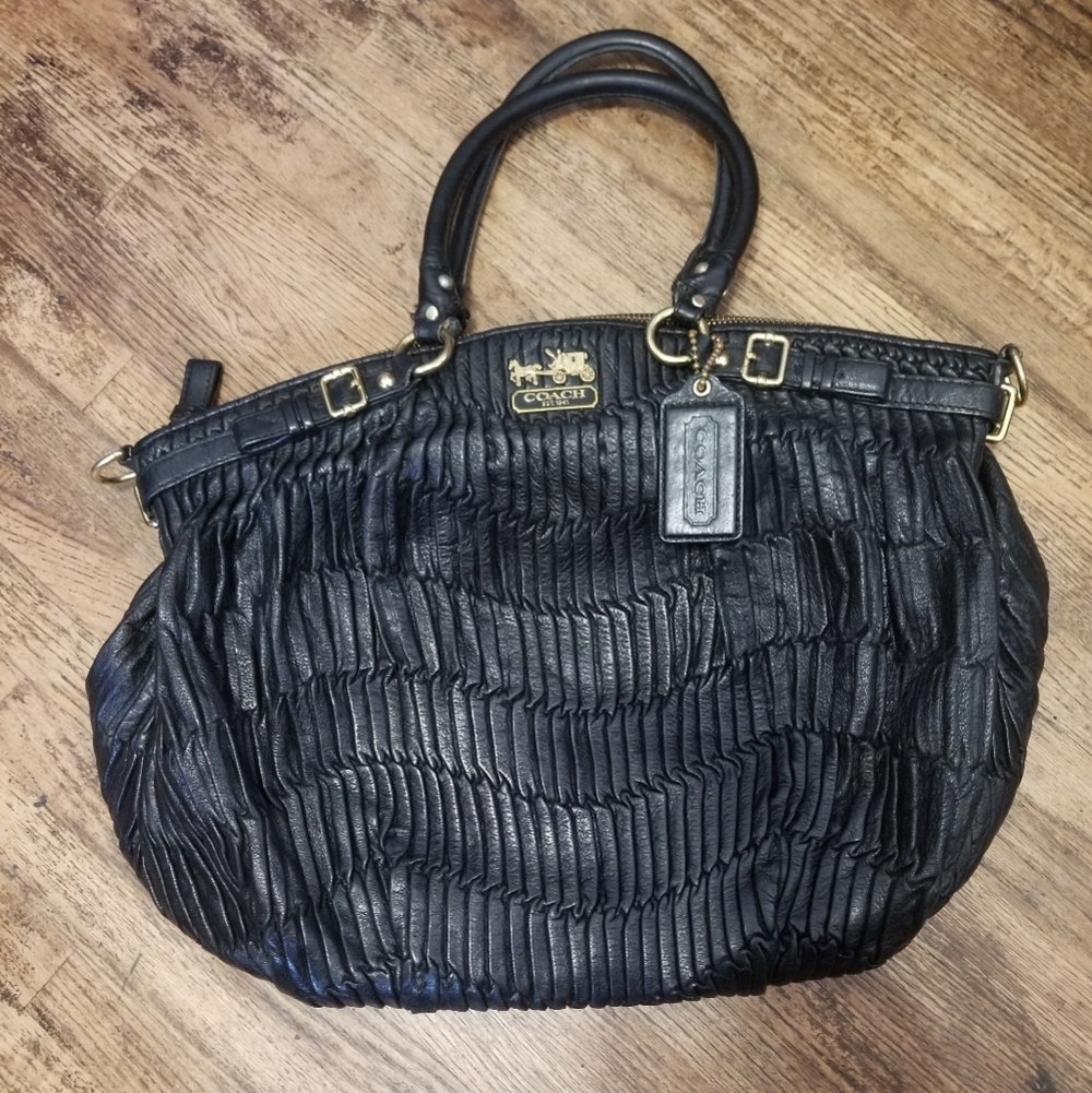 Coach Madison Lindsey Gathered Satchel